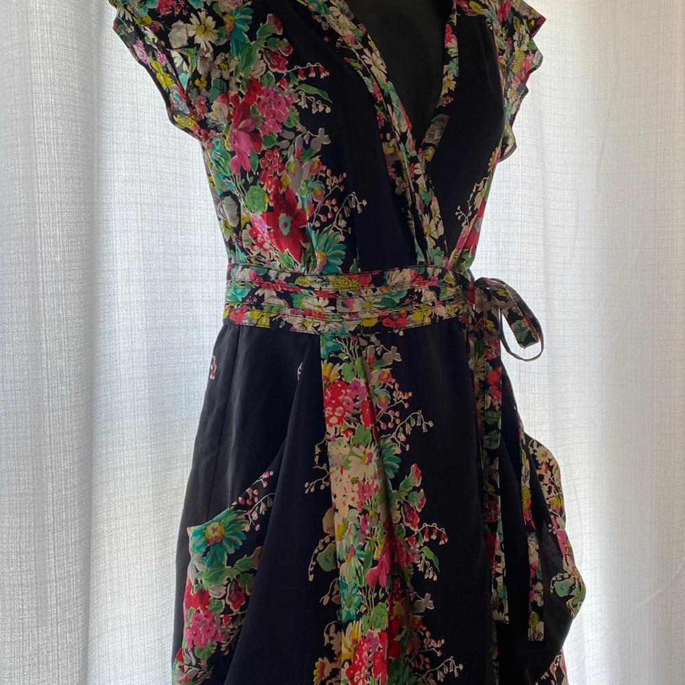 Unique dress colorful 2 pockets . Beautiful ! - Picture 10 of 11